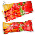 Laminated plastic flexible food packaging bag